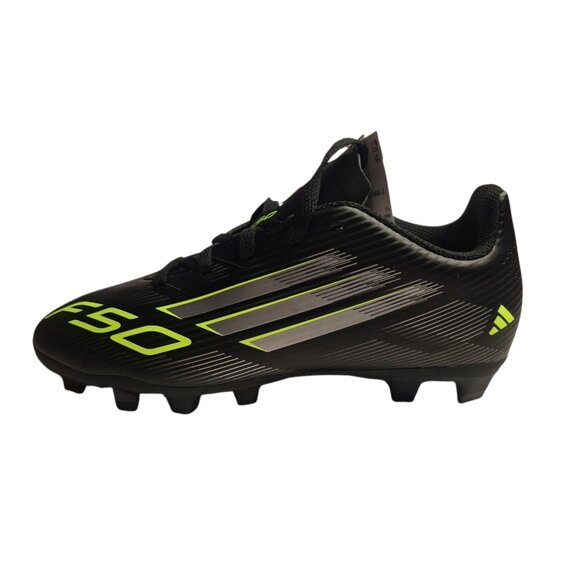 Youth F50 Club FG/MG – Sports Basement Adidas F50 Club FG Junior Soccer Cleats Black Green Size 2 Youth New in Box